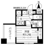 ガーラ・シティ東陽町の間取り画像