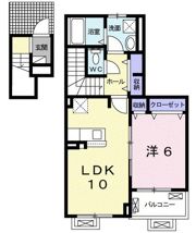 ブライトスクエアK Ⅱの間取り画像