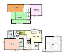 平井7丁目（T様）貸家の間取り画像