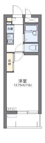 レオパレスヒルサイド松尾Ⅱの間取り画像