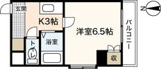 スタープラザ白島中町の間取り画像