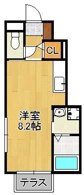 エスペランサ祇園原町の間取り画像