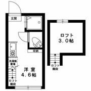 ジュネス中野坂上の間取り画像