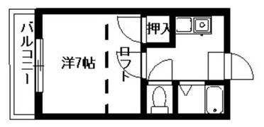 パティオ三野の間取り画像