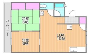 洲崎ハイツの間取り画像