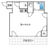 南平台ヒルスの間取り画像