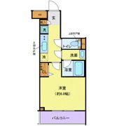 クレヴィスタ三軒茶屋の間取り画像