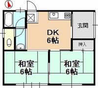 子安町320-15,16貸家の間取り画像