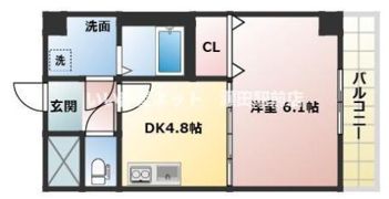 ハイブリッジ一里山の間取り画像