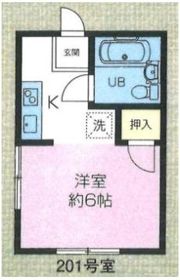 パークサイド武蔵野の間取り画像