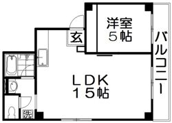 StoRKApartment南堀江の間取り画像