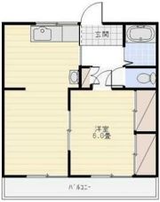 コーポ華の間取り画像