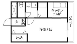 プレアール三番町の間取り画像