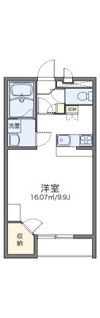 レオパレスプルンニー Aの間取り画像
