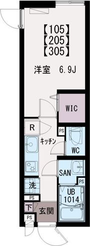 イクシオ東尾久の間取り画像