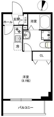 CREALpremier目黒の間取り画像