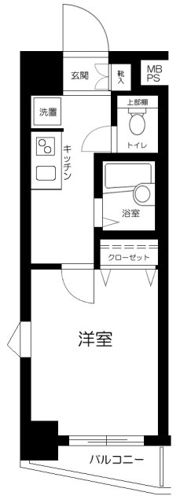 ジュエル明大前の間取り画像