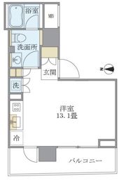 KDXレジデンス南麻布の間取り画像