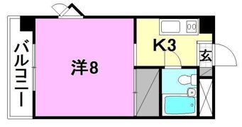 第2パールハイツの間取り画像