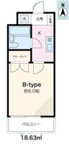 フラット75の間取り画像