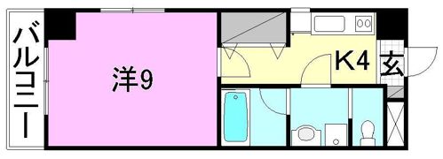 ラルゴ・ヴェローチェの間取り画像