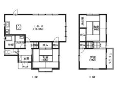 西本住宅の間取り画像