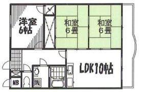 ロイヤルシティー Ⅰの間取り画像