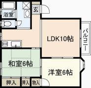 メゾンRの間取り画像
