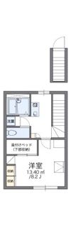 レオパレスK・Mの間取り画像