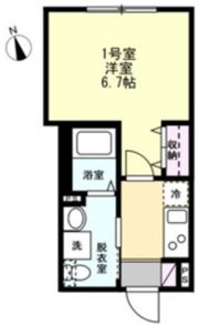 浜風と憩いのラテの間取り画像