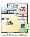 コンフォートKの間取り画像