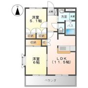 メイプルハウスの間取り画像