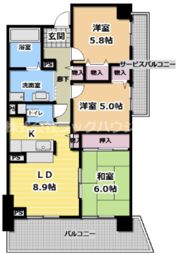 グラン・シャリオの間取り画像