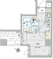 GROWS RESIDENCE横浜大通り公園の間取り画像