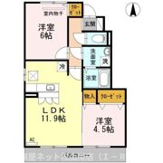 リヴェール来住 A棟の間取り画像