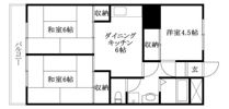 メゾンハイツ西山の間取り画像