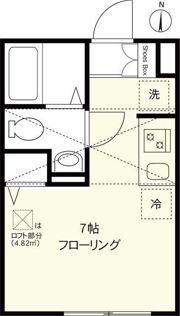 メゾンボヌール新中野の間取り画像