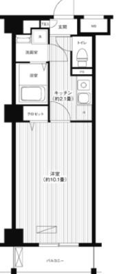 孔雀坂レジデンスの間取り画像