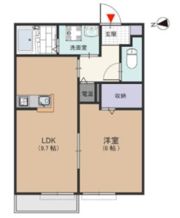 キャトル セゾンの間取り画像