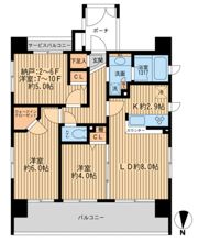 エコロジー錦糸町レジデンスの間取り画像