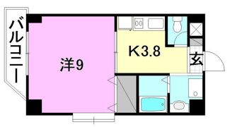 ロイアルコート桑原の間取り画像