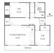 東逗子第二団地の間取り画像