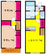 アドラブールヴィラの間取り画像