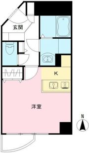 パークナードフィット田園調布の間取り画像