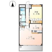 ピュアタウンHatoriの間取り画像