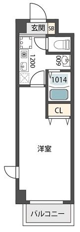 パークサイド瑞光の間取り画像