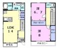 カノー後藤Ⅱの間取り画像