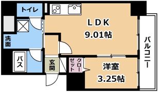 ベルヴィ石山の間取り画像