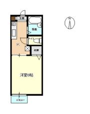 ハウスMセカンドの間取り画像