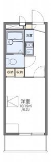 レオパレスハッピーロイヤルの間取り画像